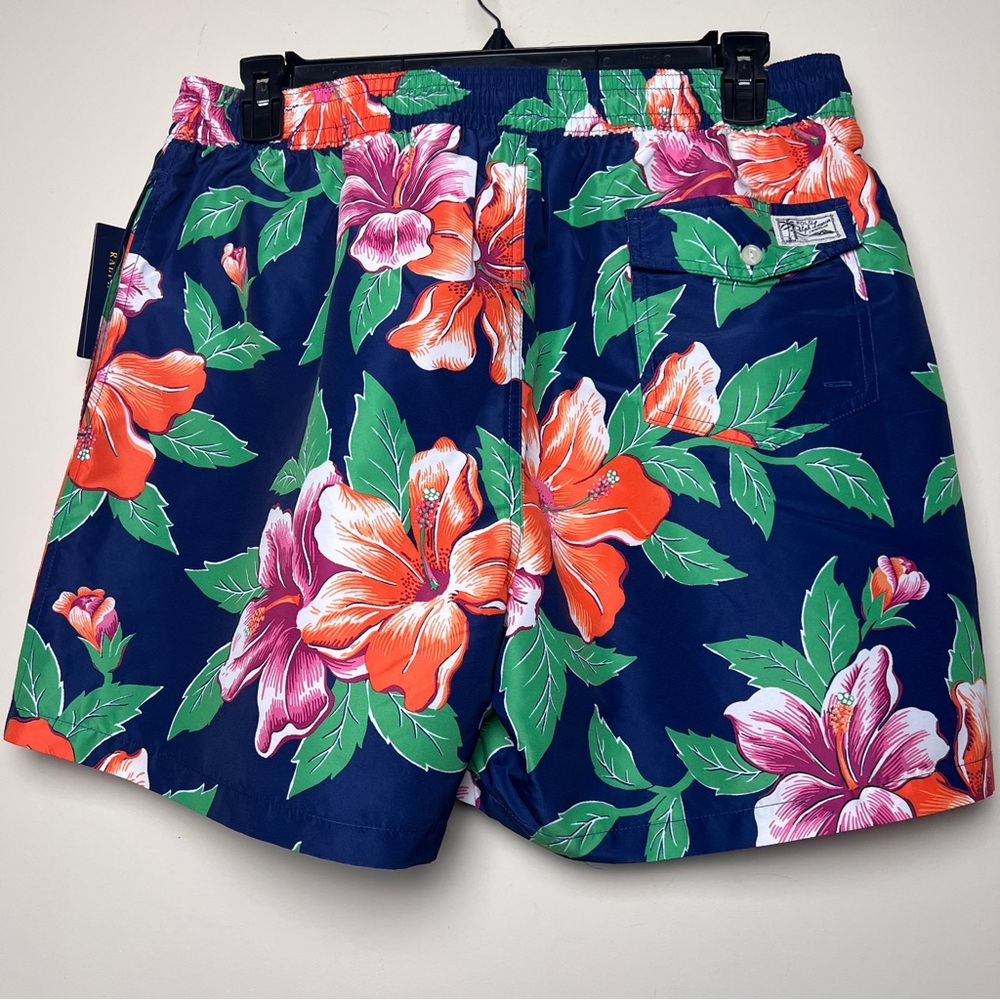 Polo Ralph Lauren Floral Print Men’s Lined Swim Shorts XXL NWT - Picture 5 of 9
